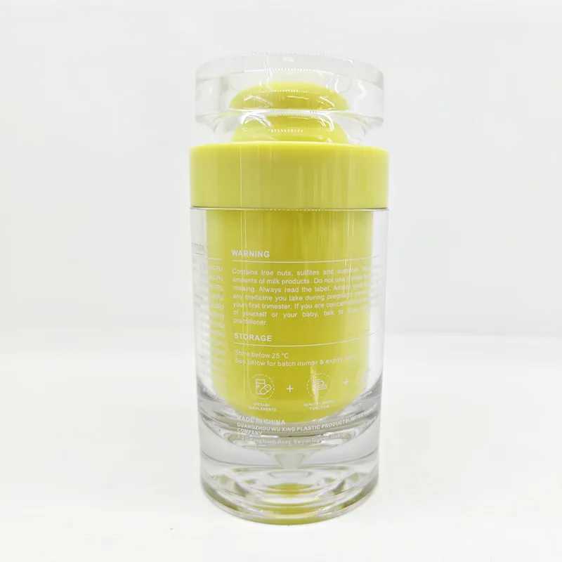 Mga bote ng capsule para sa mga nutritional supplement
