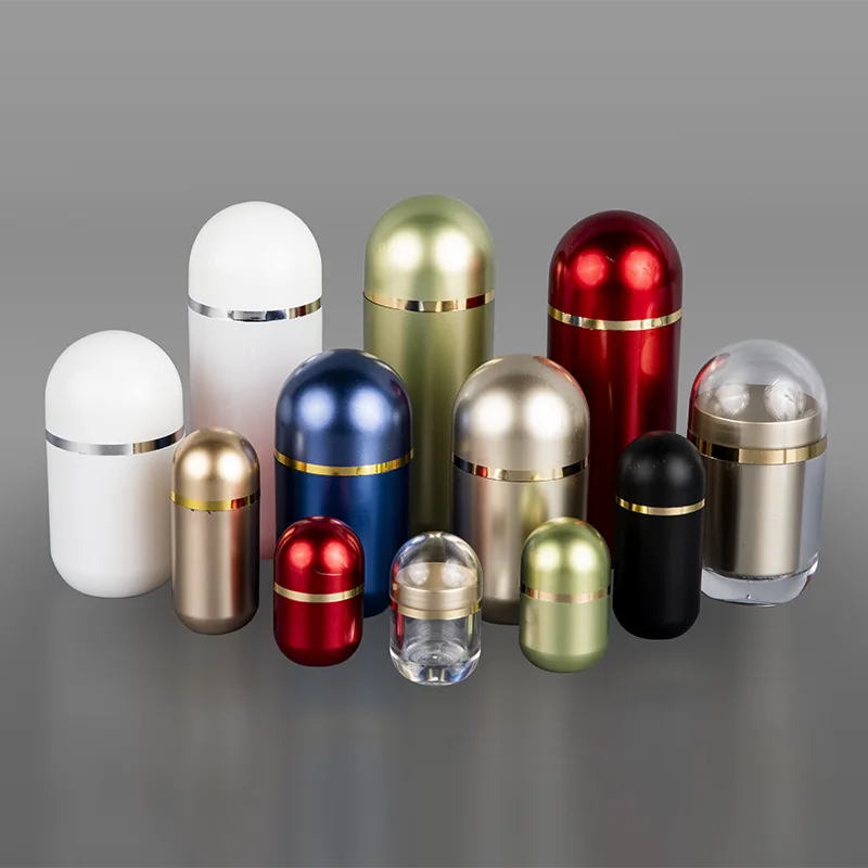 Acrylic Supplement Bottle