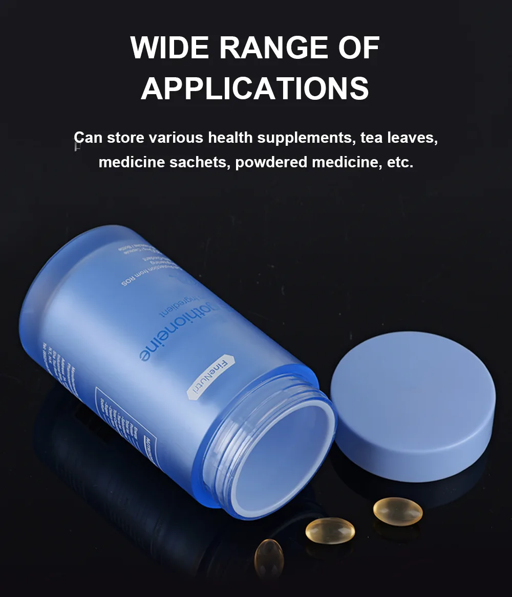 Health Food Acrylic Bottle